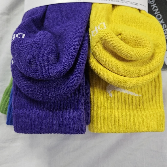 Nike Everyday Cushioned Crew Socks Size L 8-12 6 Pairs SX6897-903 Multicolor - Picture 4 of 6